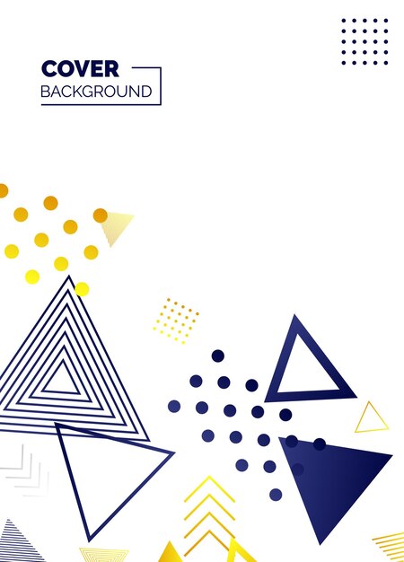 Moderno conjunto de portadas abstractas diseño de portadas mínimas ilustración vectorial de fondo geométrico de colores