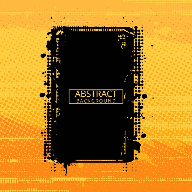Vector gratuito moderno marco grunge
