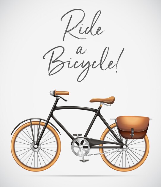 Montar una escena de bicicleta