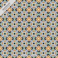 Vector gratuito mosaico geométrico ornamental