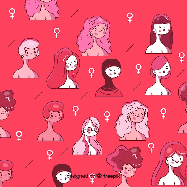 Mosaico mujeres internacionales