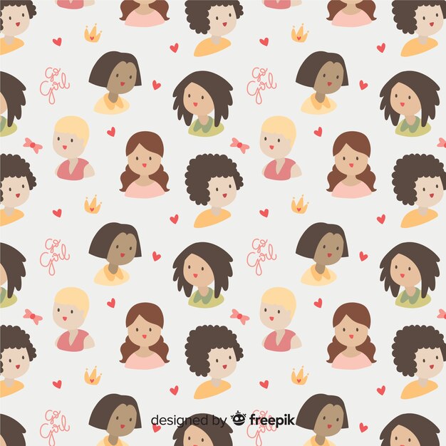 Mosaico mujeres internacionales