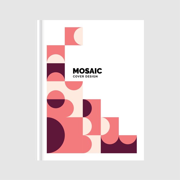 Mosaico de negocios geométricos Book Dover