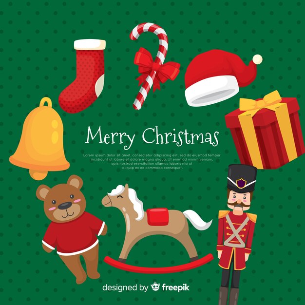Muestra fondo regalos navidad