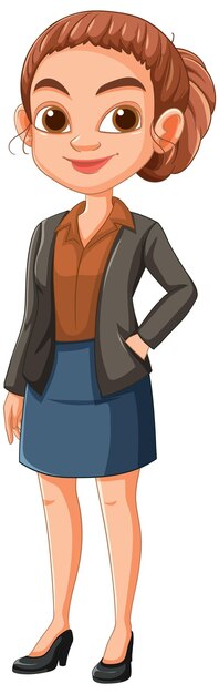 Mujer profesional con vestimenta de negocios