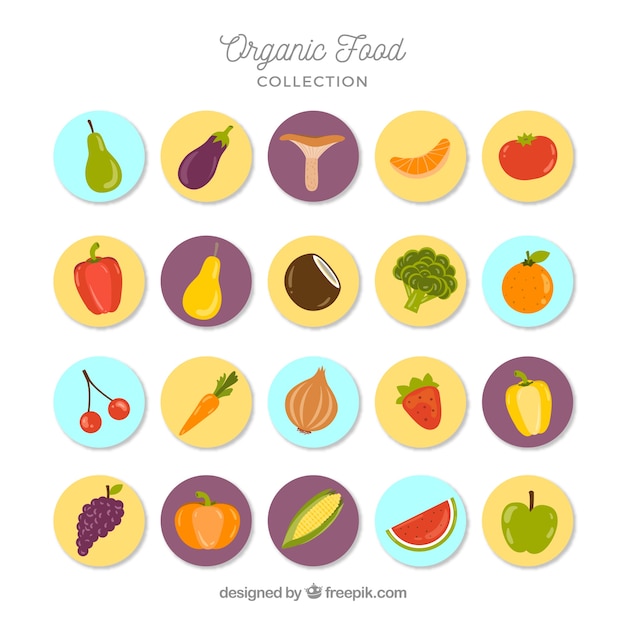 Naturaleza publicaciones de alimentos orgánicos