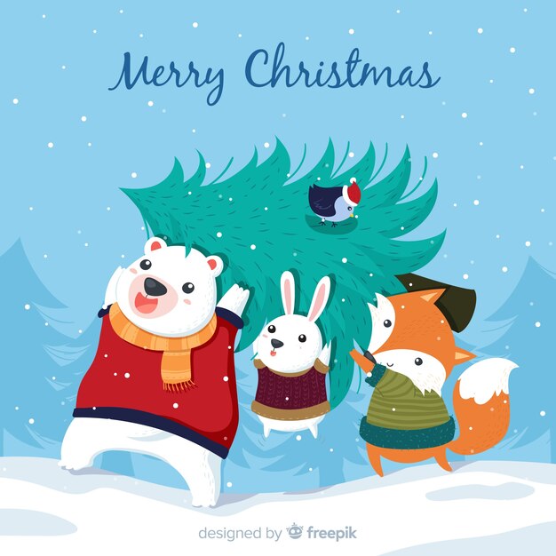 Navidad Animales