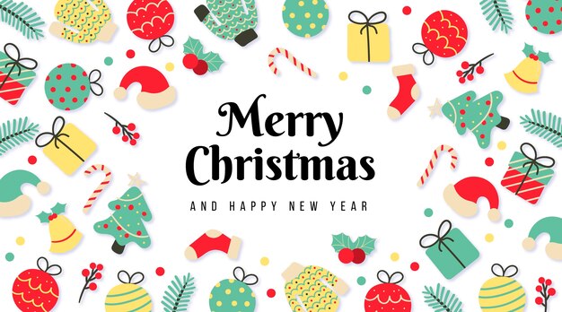 Navidad Handdrawn Vintage