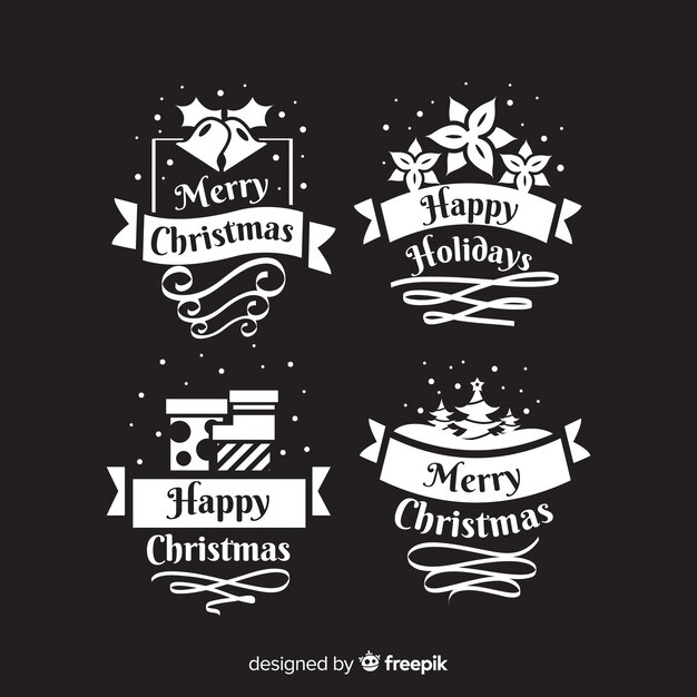 Navidad Labels Collection