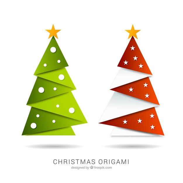 Navidad de Origami