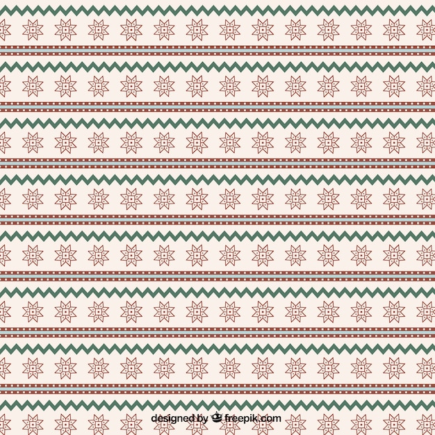 Navidad patrón geométrico