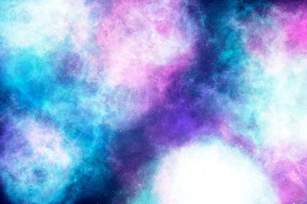 Nebulosa abstracta colorida