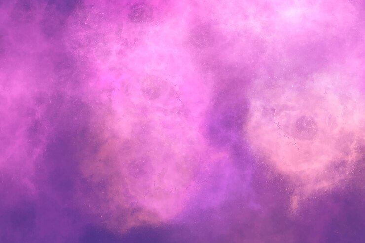 Nebulosa rosa y morada