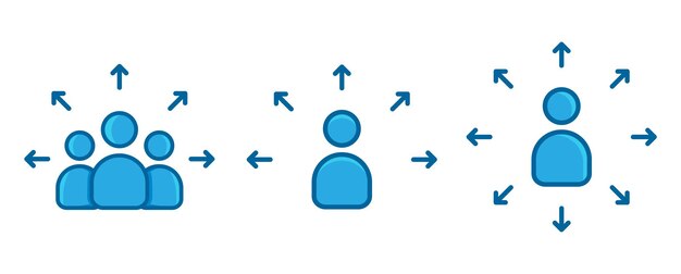 Negocio de conexión de personas