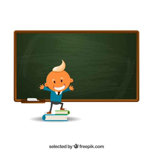 Niño en la escuela