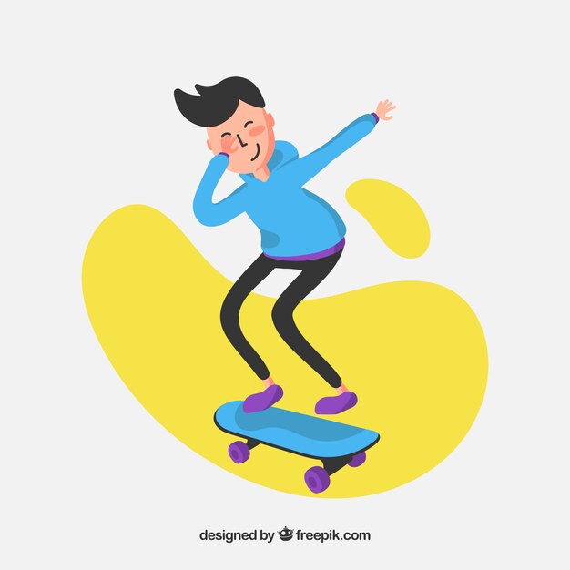 Niño feliz haciendo dabbing