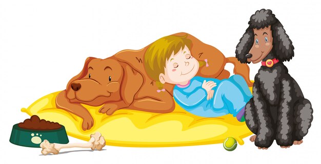 Niños con animales