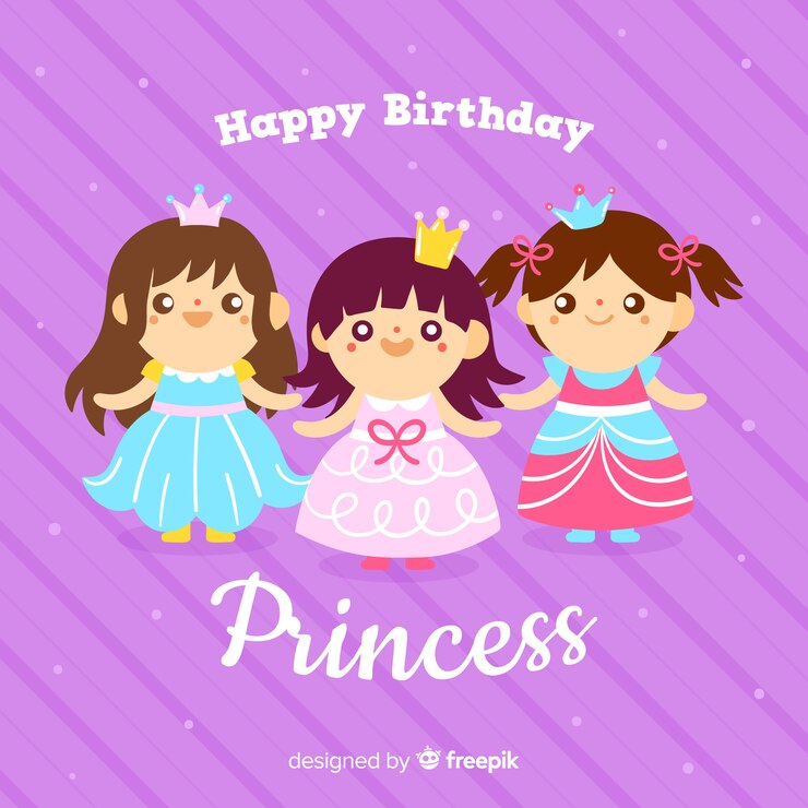 Vector gratuito niños de cumpleaños adorables