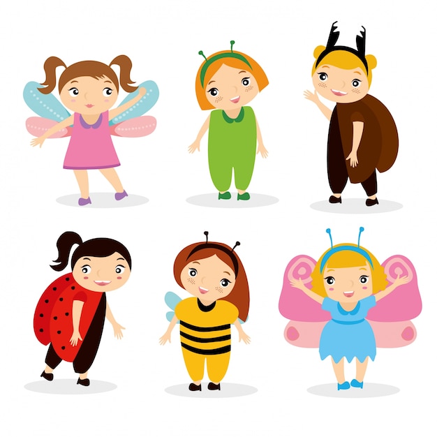 niños disfrazados