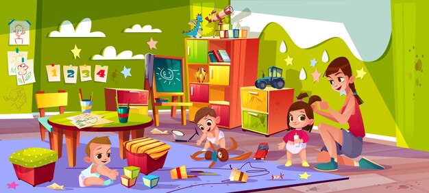 COMPONENTES DE AMBIENTES EDUCATIVOS Y PROTECTORES EN ATENCIÓN INICIAL (niños y niñas de 0 a 12 meses)
