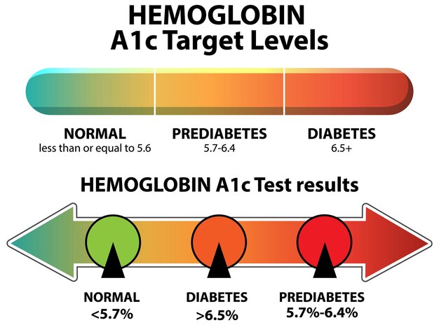 Niveles de hemoglobina A1c y riesgo de diabetes