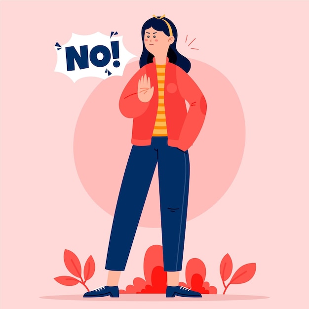 No significa no con mujer