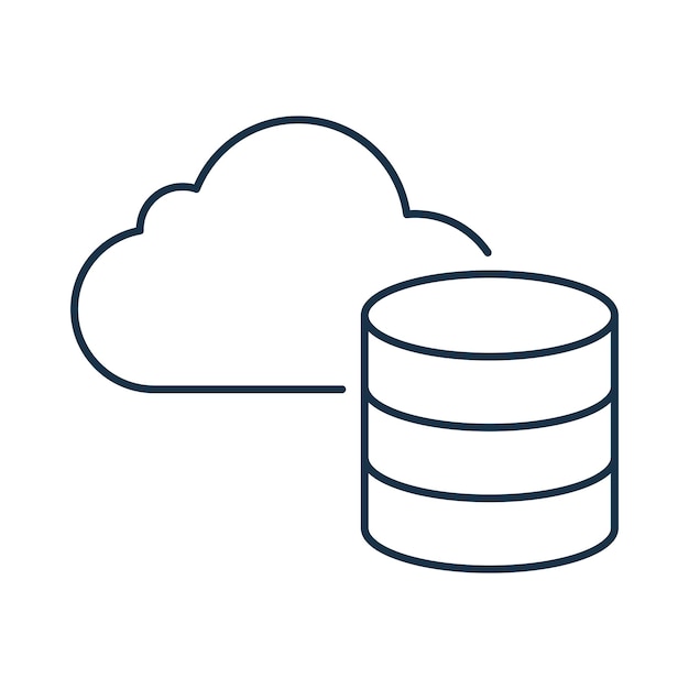 Nube con esquema de base de datos