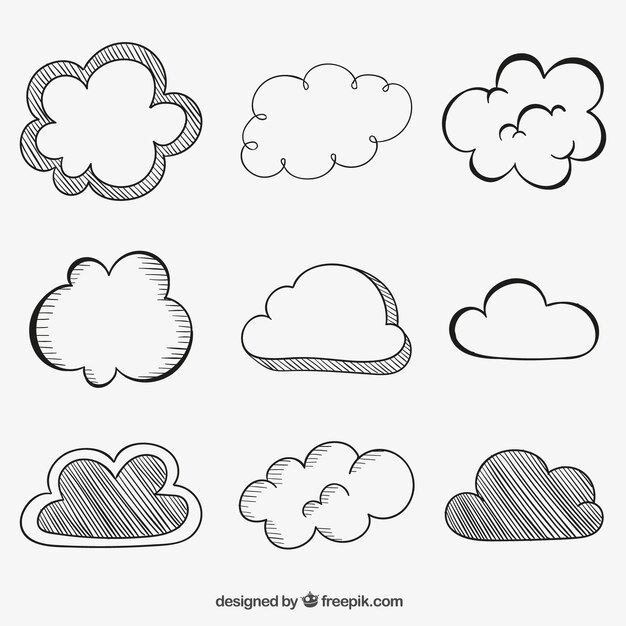 Imagenes De Nubes Dibujo Vectores Fotos De Stock Y Psd Gratuitos