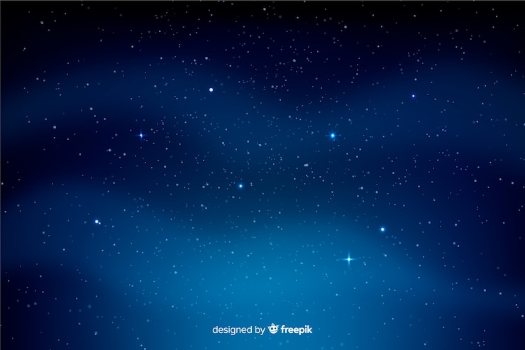 Vector gratuito nubes onduladas y fondo nocturno estrellado