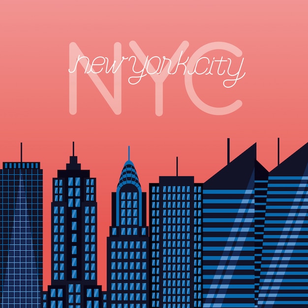 Vector gratuito nueva york