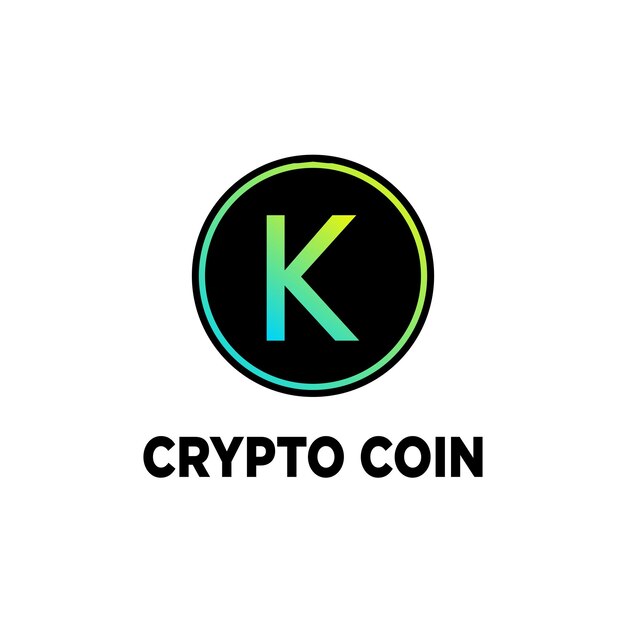 Nuevo diseño de logotipo de moneda criptográfica