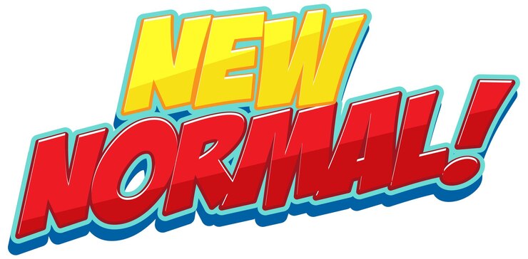 Vector gratuito nuevo diseño de tipografía normal