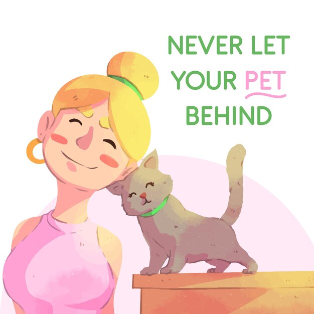 Nunca dejes a tu mascota atrás