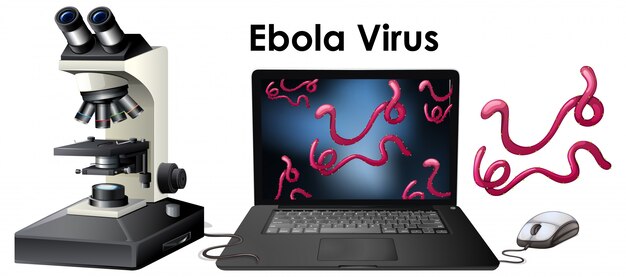 objeto del virus Ébola