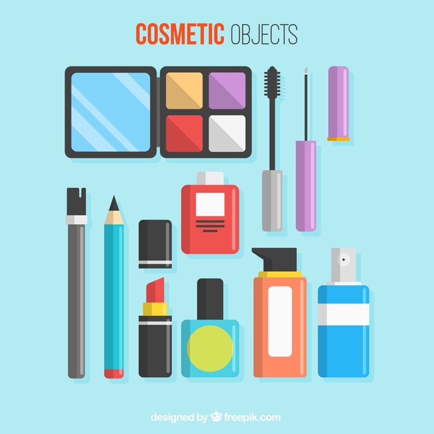 Objetos cosméticos