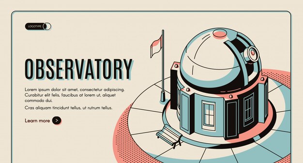 Observatorio astronómico, institución científica, atracción turística.