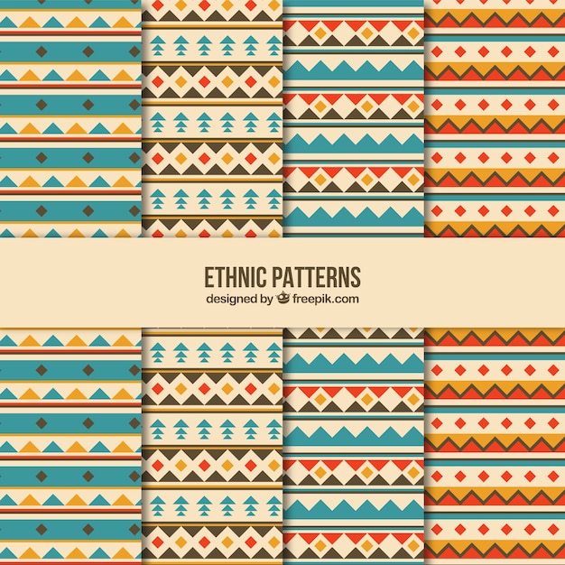 Ocho patrones étnicos