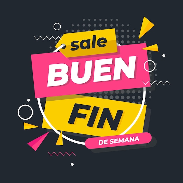 Oferta de descuento de venta de fin de semana