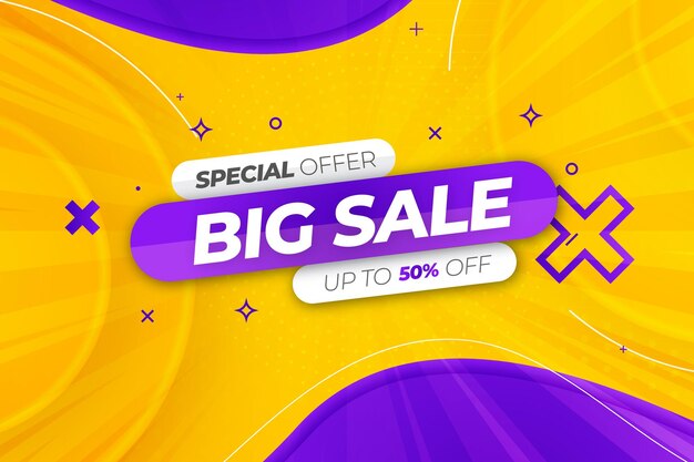 Oferta especial gran venta fondo colorido