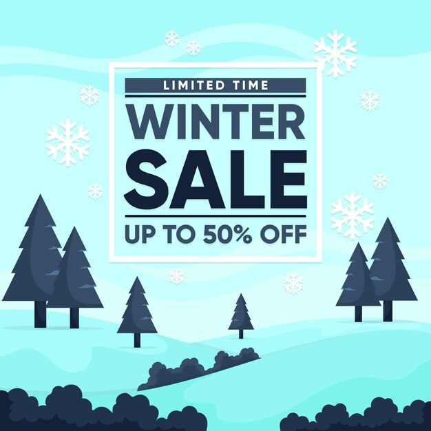 Oferta rebaja plana invierno