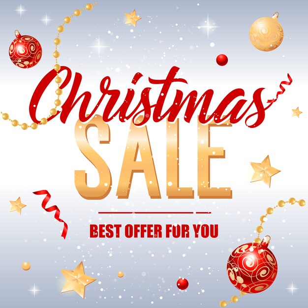 Oferta de venta de Navidad para tu inscripción