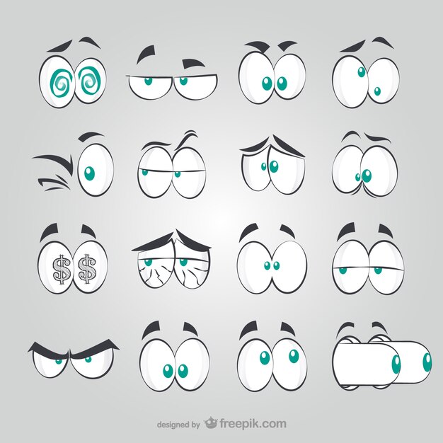 Featured image of post Ojos Caricatura Vector
