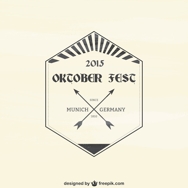 Vector gratuito oktoberfest 2015 alemania