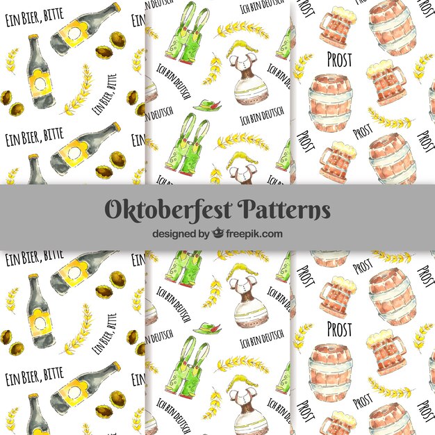 Oktoberfest, patrones