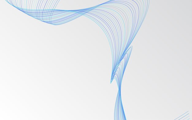 Ola de las líneas de color azul Alta resolución