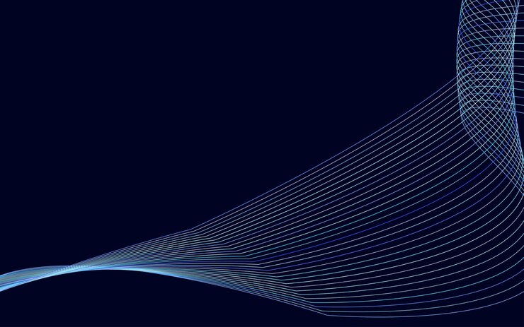 Vector gratuito ola de las líneas de colores líneas de colores alta resolución