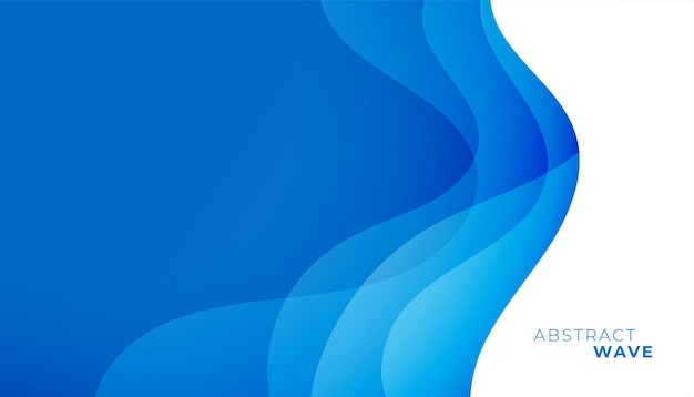 onda azul moderna con diseño de rayas para la marca empresarial
