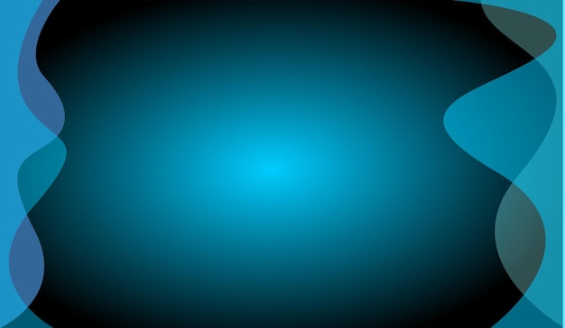 La onda de fondo es un estilo de gradiente abstractamente colorido