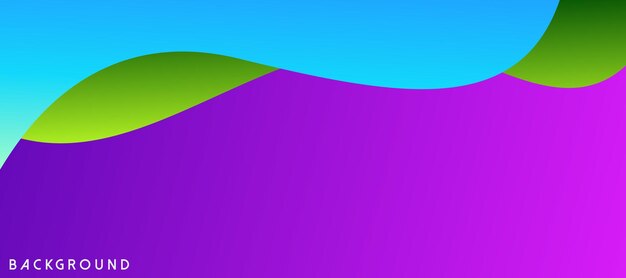 Ondas abstractas de colores