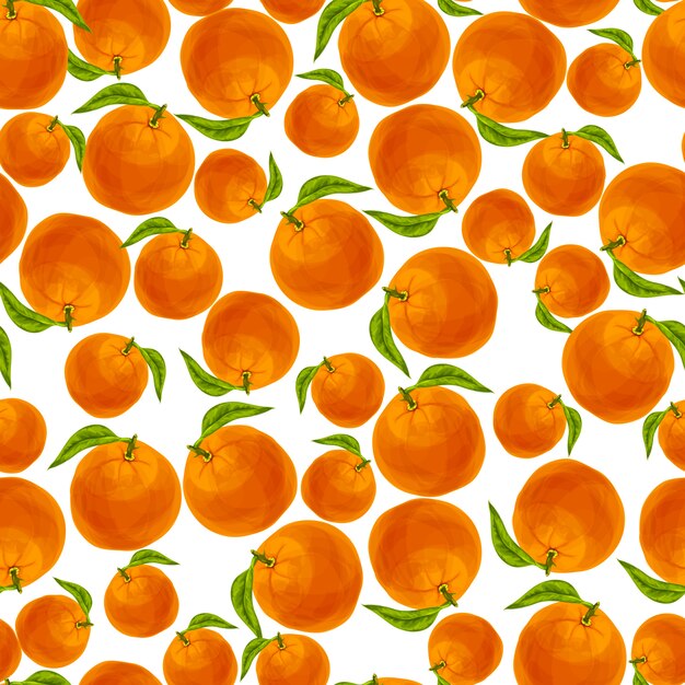 Orange patrón transparente